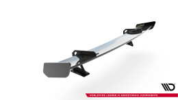 Carbon Heck Spoiler Heckflügel mit Schwan Halterung passend für Audi A5 / A5 S-Line / S5 / RS5 Coupe F5 / F5 FL