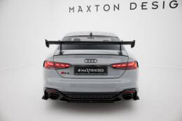 Carbon Heck Spoiler Heckflügel mit Schwan Halterung passend für Audi A5 / A5 S-Line / S5 / RS5 Coupe F5 / F5 FL