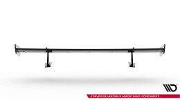 Carbon Heck Spoiler Heckflügel mit Schwan Halterung passend für Audi A5 / A5 S-Line / S5 / RS5 Coupe F5 / F5 FL