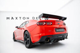 Carbon Heck Spoiler Heckflügel Standfuß Innen passend für Chevrolet Camaro SS Mk6 Facelift