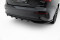 Mittlerer Cup Diffusor Heck Ansatz DTM Look passend für Audi A3 Limousine 8Y schwarz Hochglanz