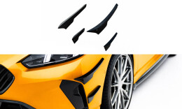 Stoßstangen Flaps Wings vorne Canards passend für BMW 1er M-Paket F70