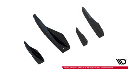 Stoßstangen Flaps Wings vorne Canards passend für Hyundai Elantra N Mk7