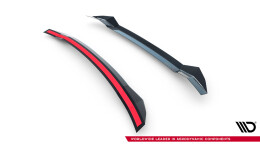 Heck Spoiler Aufsatz Abrisskante passend für Hyundai Elantra N Mk7 schwarz Hochglanz