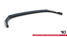 Cup Spoilerlippe Front Ansatz V.1 passend für Hyundai Elantra N Mk7 schwarz Hochglanz