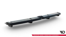 Mittlerer Cup Diffusor Heck Ansatz DTM Look passend für Hyundai Elantra N Mk7 schwarz Hochglanz