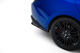 Heck Ansatz Flaps Diffusor passend für Hyundai Elantra N Mk7 schwarz Hochglanz