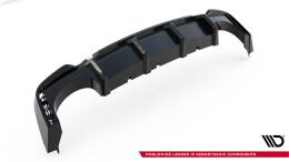Prepreg Carbon Fiber Heck Ansatz Diffusor für Audi RS6 RS7 C8 C8  (ohne AHK)
