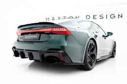Prepreg Carbon Fiber Heck Ansatz Diffusor für Audi...