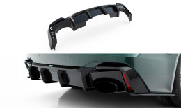 Prepreg Carbon Fiber Heck Ansatz Diffusor für Audi RS6 RS7 C8 (mit AHK)