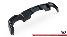 Prepreg Carbon Fiber Heck Ansatz Diffusor für Audi RS6 RS7 C8 (mit AHK)