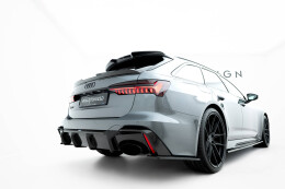 Prepreg Carbon Fiber Heckklappenspoiler (Unterer) passend für Audi RS6 C8