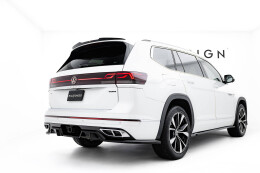 Heck Spoiler Aufsatz Abrisskante passend für VW Atlas R-Line Mk1 Facelift 2 schwarz Hochglanz