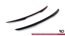 Heck Spoiler Aufsatz Abrisskante passend für VW Atlas R-Line Mk1 FL 2 schwarz Hochglanz