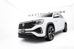 Cup Spoilerlippe Front Ansatz passend für VW Atlas R-Line Mk1 Facelift 2 schwarz Hochglanz