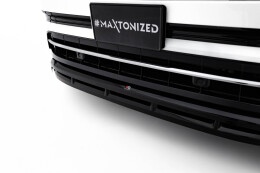 Cup Spoilerlippe Front Ansatz passend für VW Atlas R-Line Mk1 Facelift 2 schwarz Hochglanz
