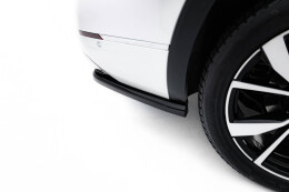 Mittlerer Cup Diffusor Heck Ansatz DTM Look passend für VW Atlas R-Line Mk1 Facelift 2 schwarz Hochglanz