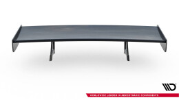 Carbon Heck Spoiler Heckflügel + LED passend für Mercedes-AMG GTR C190 FL