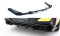 Mittlerer Cup Diffusor Heck Ansatz DTM Look passend für BMW X4M F98 Facelift schwarz Hochglanz