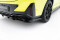 Mittlerer Cup Diffusor Heck Ansatz DTM Look passend für BMW X4M F98 Facelift schwarz Hochglanz
