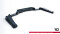 Mittlerer Cup Diffusor Heck Ansatz DTM Look passend für BMW X4M F98 Facelift schwarz Hochglanz
