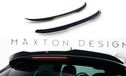 Oberer Heck Spoiler Aufsatz Abrisskante passend für Maserati Levante GT Mk1 Facelift schwarz Hochglanz