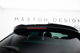 Oberer Heck Spoiler Aufsatz Abrisskante passend für Maserati Levante GT Mk1 Facelift schwarz Hochglanz