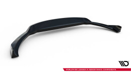 Cup Spoilerlippe Front Ansatz passend für Maserati Levante GT Mk1 Facelift schwarz Hochglanz