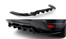 Mittlerer Cup Diffusor Heck Ansatz DTM Look passend für Land Rover Range Rover Sport Mk2 schwarz Hochglanz