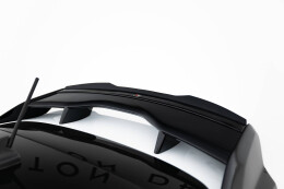 Heck Spoiler Aufsatz Abrisskante passend für Ford Fiesta ST / ST-Line Mk8 / Mk8 FL (passend für Spoiler FO-FI-8-ST-FH1FP) schwarz Hochglanz