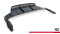 Mittlerer Cup Diffusor Heck Ansatz DTM Look passend für Audi Q7 S-Line Mk2 Facelift 2 schwarz Hochglanz