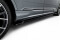 Seitenschweller Ansatz Cup Leisten passend für Audi Q7 S-Line / SQ7 Mk2 Facelift 2 schwarz Hochglanz