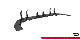 Street Pro Heckschürze Heck Ansatz Diffusor passend für BMW 1er M-Paket F70 SCHWARZ