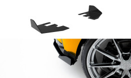 Hintere Seiten Flaps für BMW 1er M-Paket F70 schwarz...