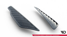 Prepreg Carbon Fiber Front Bumper Side Vents Kotflügel Airintakes für Mercedes-AMG GT C C190 Facelift