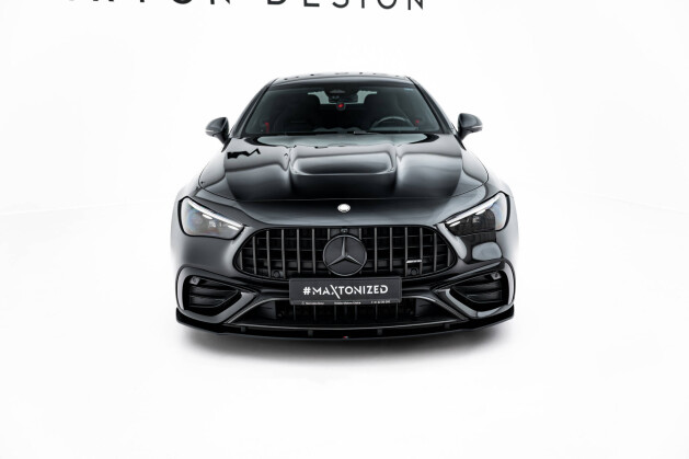 Street Pro Cup Spoilerlippe Front Ansatz passend für Mercedes-AMG CLE 53 C236 ROT