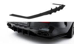 Street Pro Heckschürze Heck Ansatz Diffusor passend für Mercedes-AMG CLE 53 C236 SCHWARZ