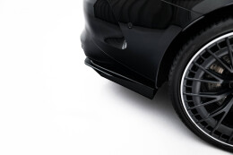 Street Pro Heckschürze Heck Ansatz Diffusor + Flaps für Mercedes-AMG CLE 53 C236 SCHWARZ-ROT
