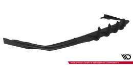Street Pro Heckschürze Heck Ansatz Diffusor + Flaps für Mercedes-AMG CLE 53 C236 SCHWARZ-ROT