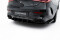 Street Pro Heckschürze Heck Ansatz Diffusor passend für Mercedes-AMG CLE 53 C236 ROT+ HOCHGLANZ FLAPS