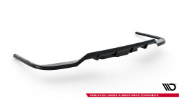 Mittlerer Cup Diffusor Heck Ansatz DTM Look passend für VW Multivan Lang T7 schwarz Hochglanz