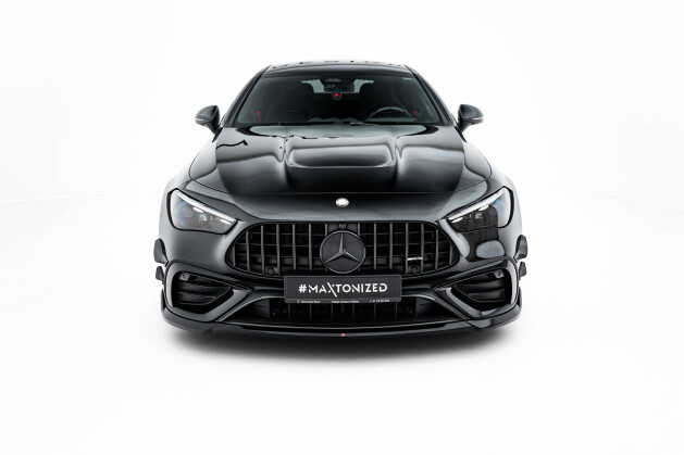 Cup Spoilerlippe Front Ansatz V.1 passend für Mercedes-AMG CLE 53 C236 schwarz Hochglanz