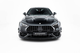 Cup Spoilerlippe Front Ansatz V.1 für Mercedes-AMG CLE 53 C236 schwarz Hochglanz