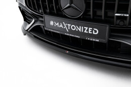 Cup Spoilerlippe Front Ansatz V.1 passend für Mercedes-AMG CLE 53 C236 schwarz Hochglanz
