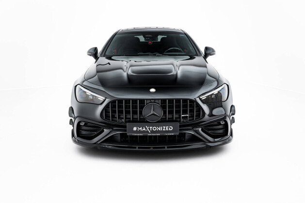 Cup Spoilerlippe Front Ansatz V.2 passend für Mercedes-AMG CLE 53 C236 schwarz Hochglanz