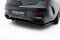 Mittlerer Cup Diffusor Heck Ansatz DTM Look passend für Mercedes-AMG CLE 53 C236 schwarz Hochglanz