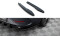 Heck Ansatz Flaps Diffusor V.2 passend für Cupra Leon ST Mk1 schwarz Hochglanz