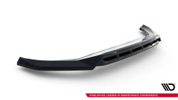Cup Spoilerlippe Front Ansatz passend für Volvo XC60 Mk2 schwarz Hochglanz