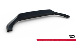 Cup Spoilerlippe Front Ansatz passend für Volvo XC60 Mk2 schwarz Hochglanz