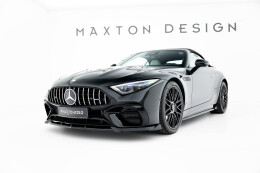 Cup Spoilerlippe Front Ansatz passend für Mercedes-AMG SL 63 R232 schwarz Hochglanz
